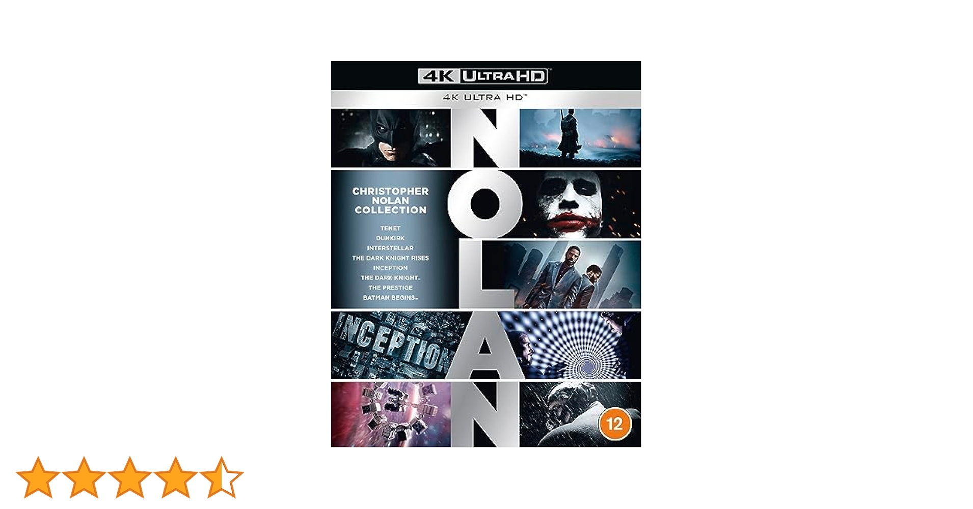 Amazon.co.jp | Christopher Nolan 8-Film Collection [4K Ultra
